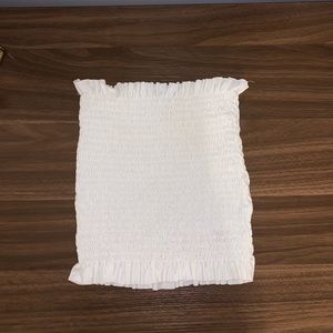 White tube top
